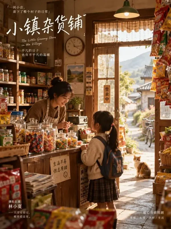 《村头小卖部》- 黄豆短剧生活喜剧短剧封面